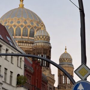 Nueva Sinagoga de Berlín, en Oranienburger Straße