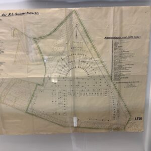 Planos del campo de concentración de Sachsenhausen